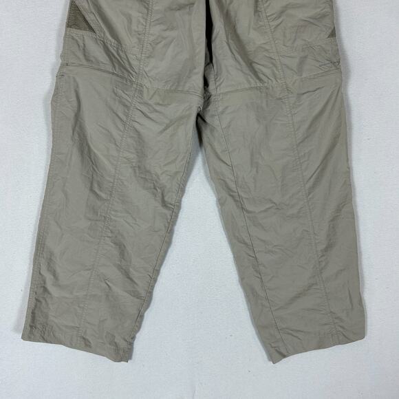 Columbia PFG Omni-Shade Convertible Pants Men's Medium Mesh Drawstring Hiking - Picture 4 of 16
